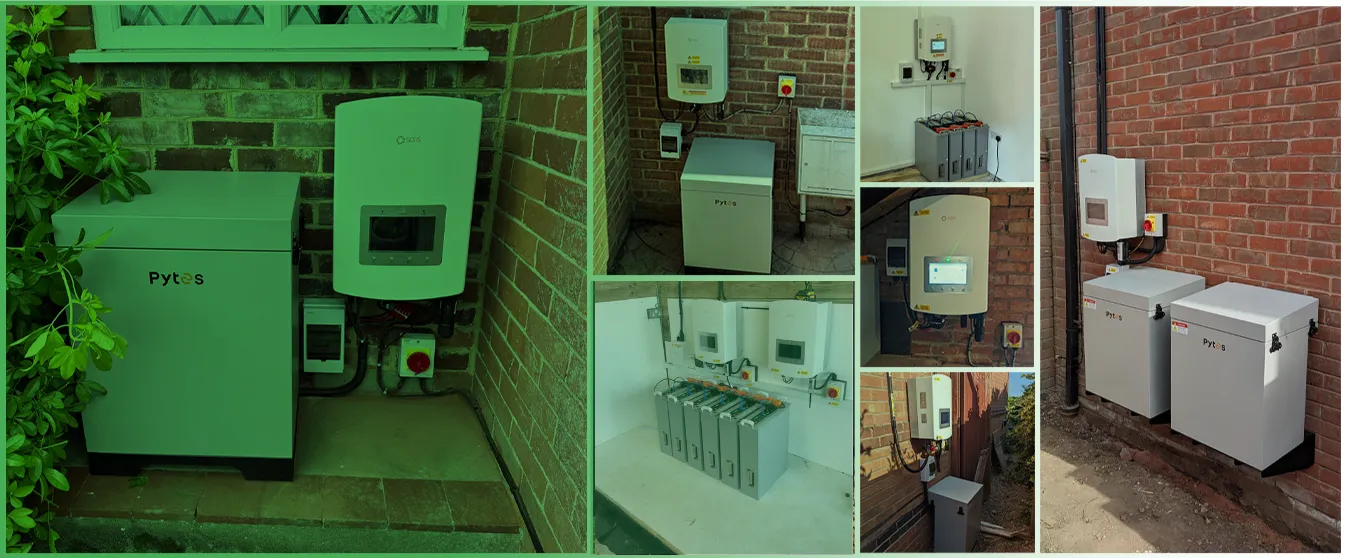 Solar Panels pytes battery london